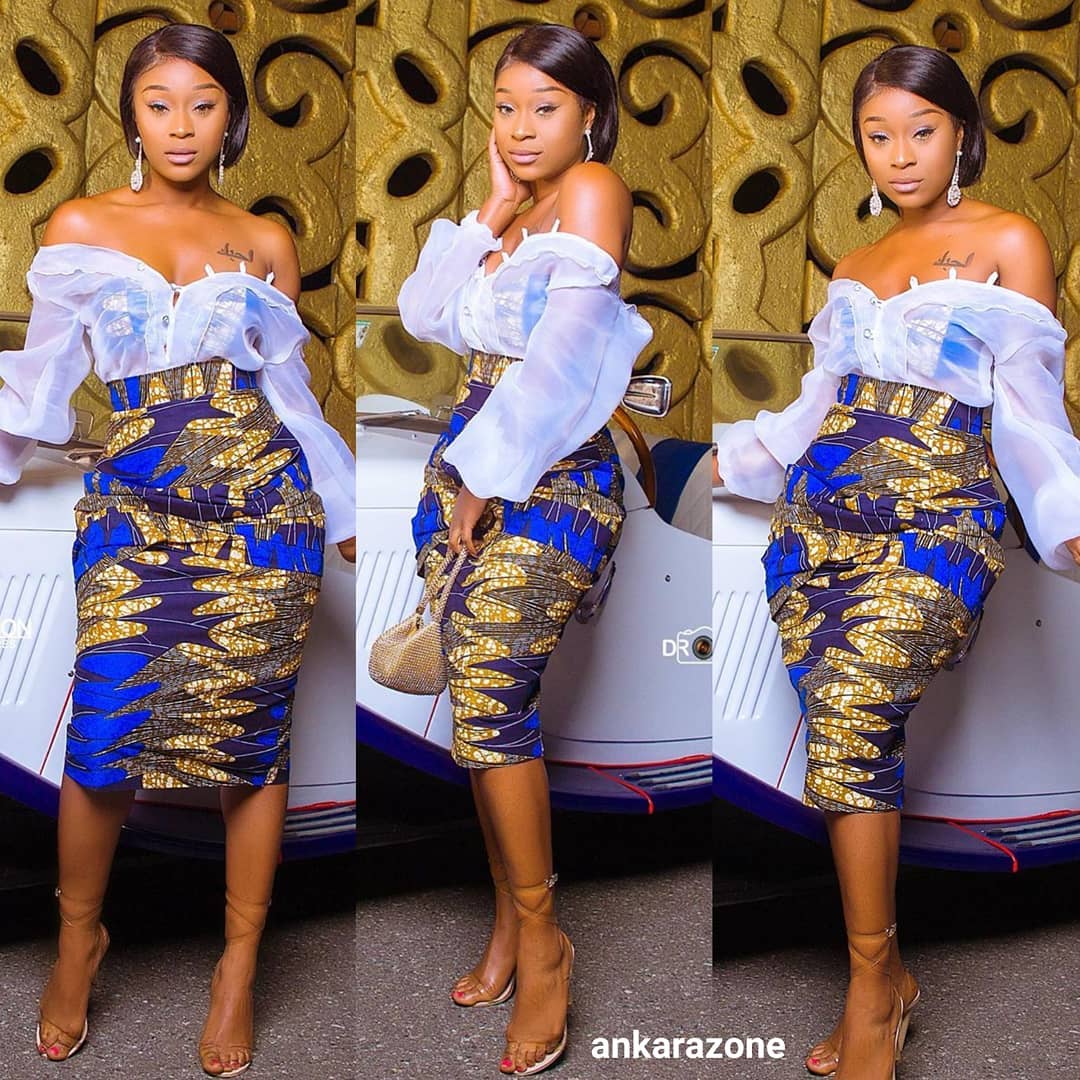 Ankara styles 2019 for slim ladies cheap